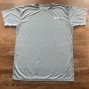 NWOT - Under Armour Heat Gear Jersey - Short Sleeves - Light Blue - S